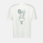 T-shirts T-shirt Medicis sport Drole De Monsieur Blanc Homme