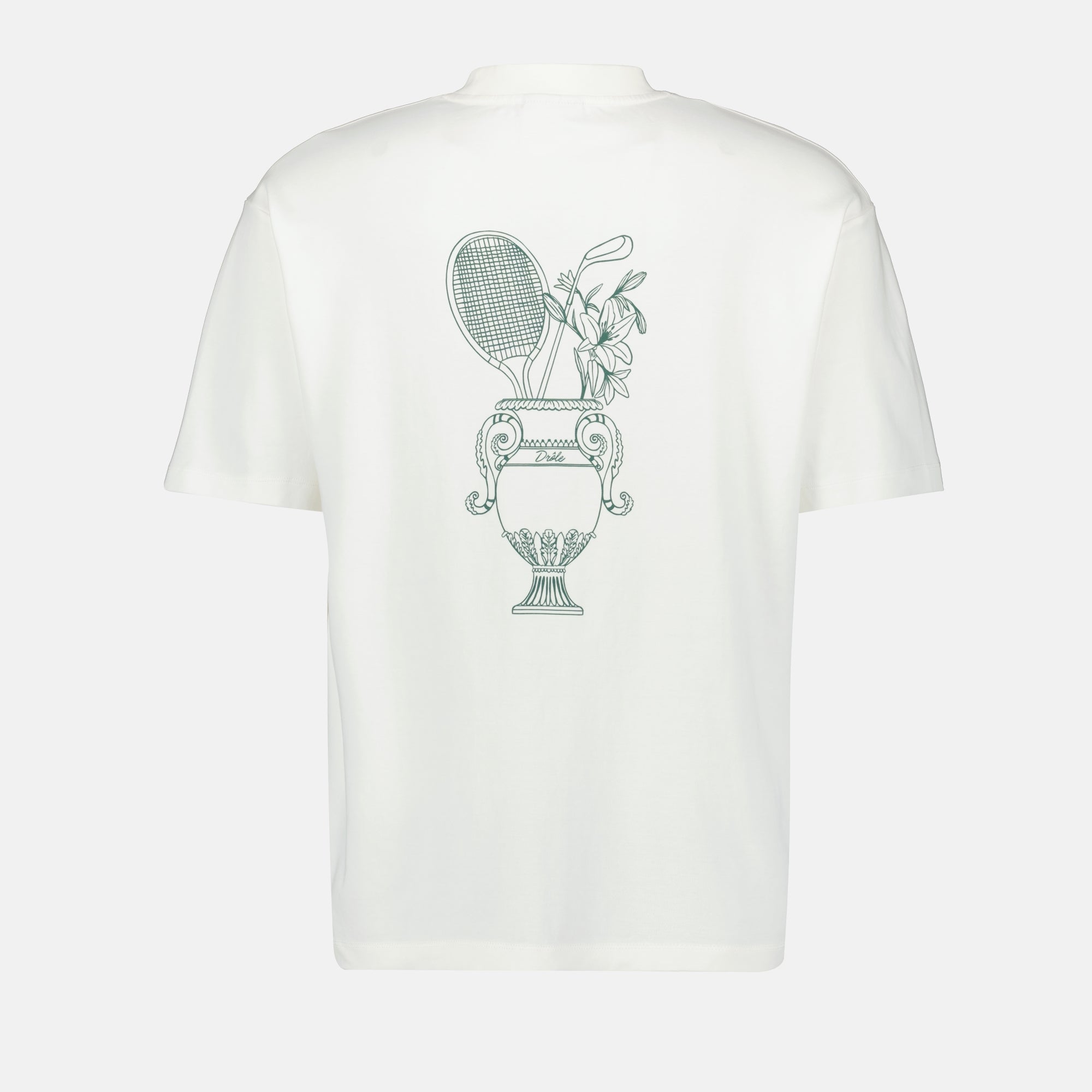 T-shirts T-shirt Medicis sport Drole De Monsieur Blanc Homme