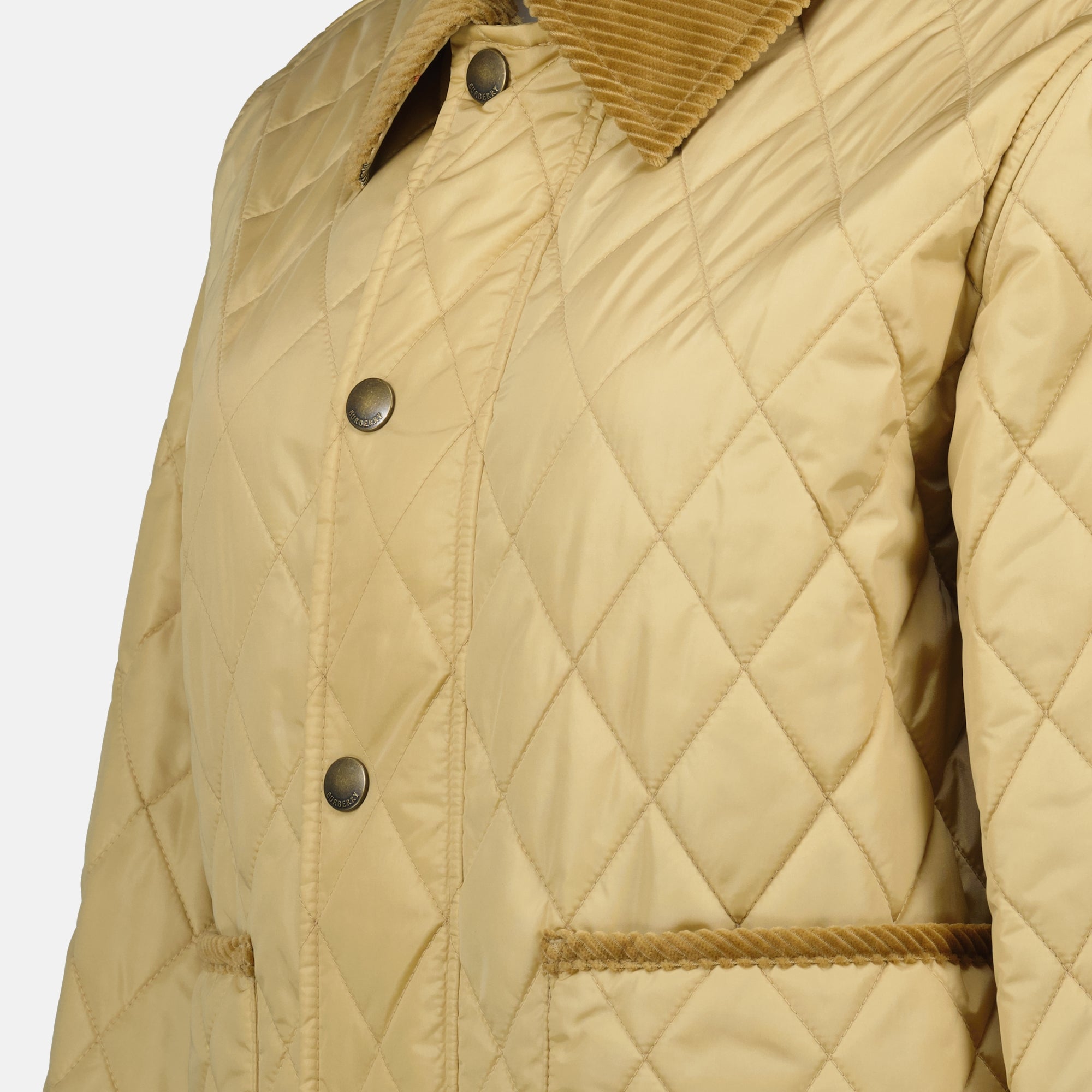 Vestes Veste matelassée Burberry Beige Femme