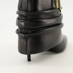 Imagen de las botas tobilleras Shark Lock de Givenchy para mujer - Temporada Otoño-Invierno 2025 - Vista trasera