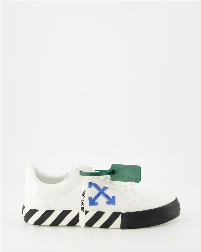 Sneaker OMIA085F22FAB001 0145 white blue Off-White Weiß Homme