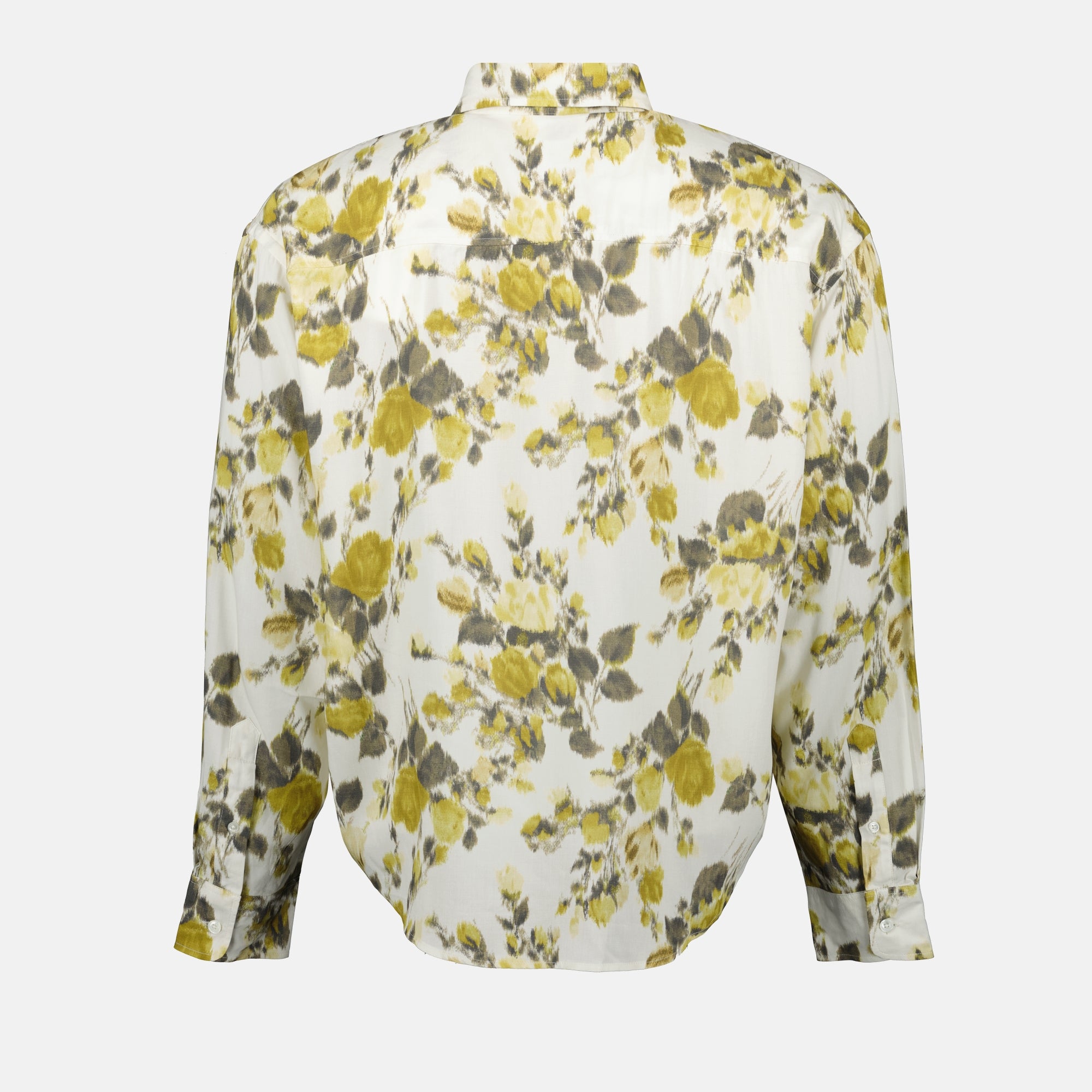 Imagem da camisa floral da marca Ami PARIS para Unisex - Temporada Outono-Inverno 2025 - Vista Detalhada_2