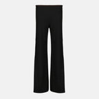 Imagen del Pantalón de Chándal a Rayas Negros de Christopher Esber para Mujer - Temporada Primavera-Verano 2026 - Vista Frontal
