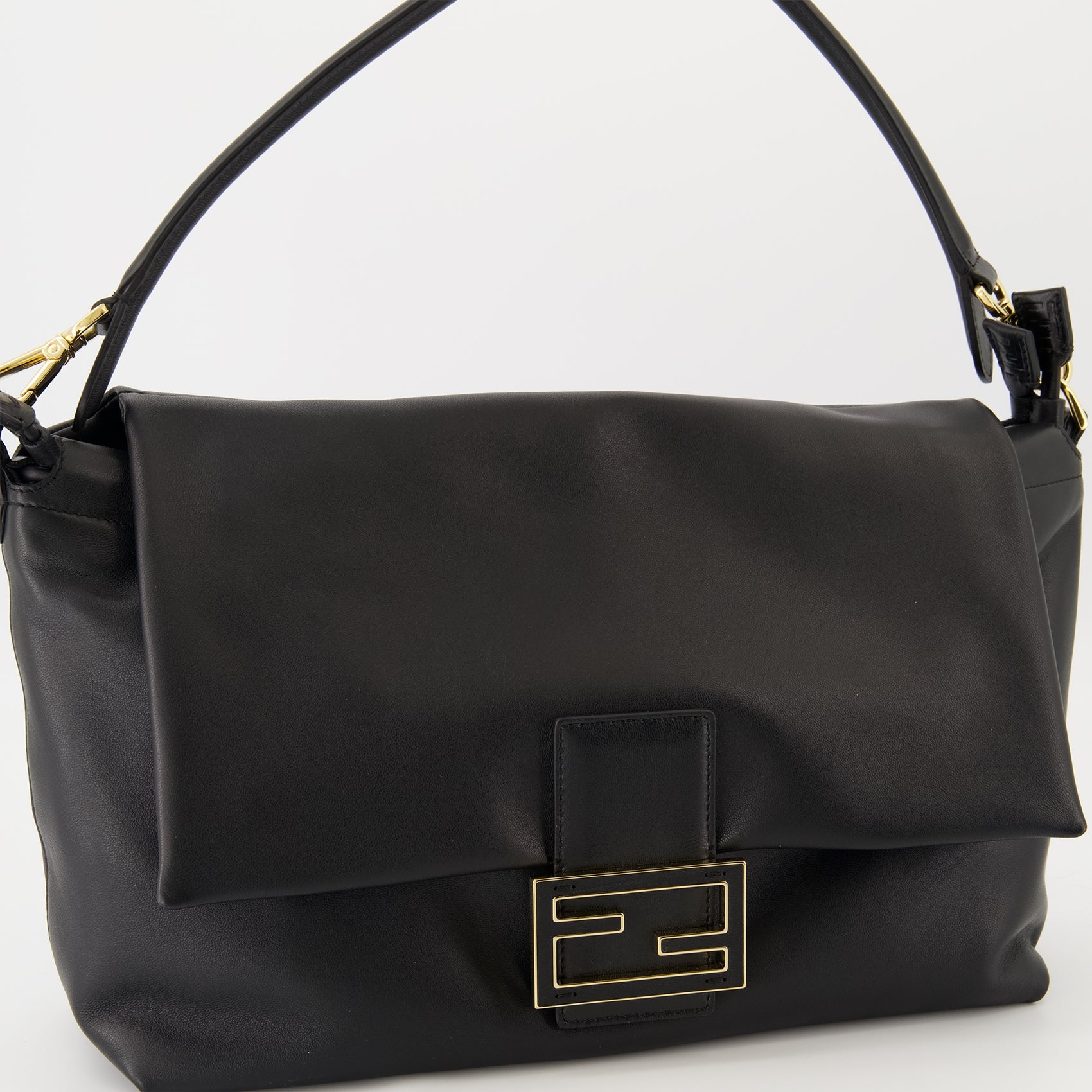 Handtaschen und schultertaschen Mamma Baguette Bag Fendi Schwarz Femme