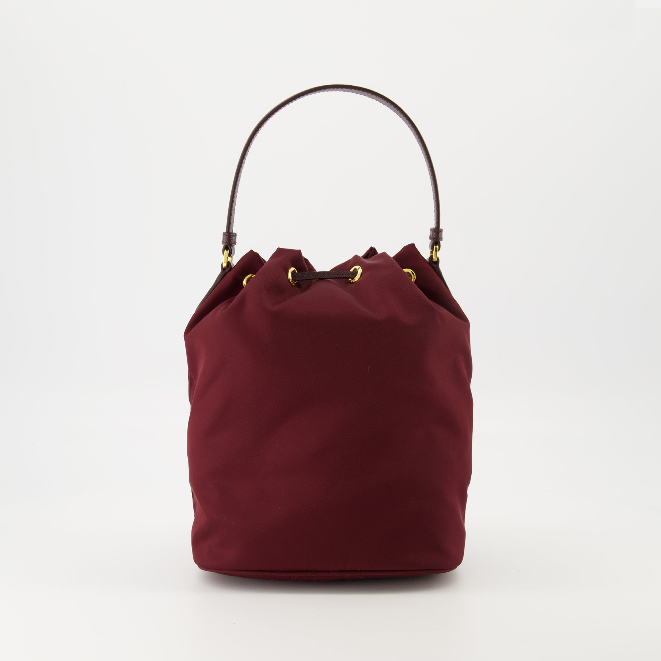 Sacs seau Sac seau Prada Bordeaux Femme
