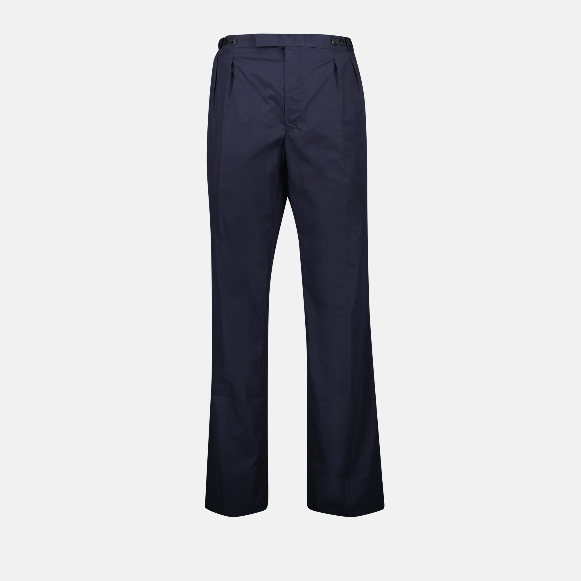 Pantaloni Pantaloni in Cotone Prada Blu scuro Homme