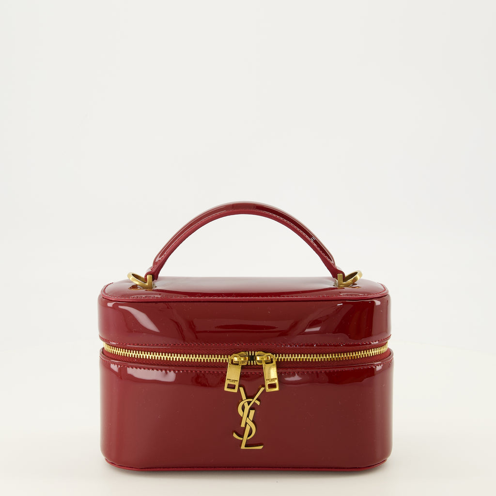 Sacs bandoulière Borsa Gaby Vanity in Pelle Patinata Rossa Saint Laurent Rouge Femme