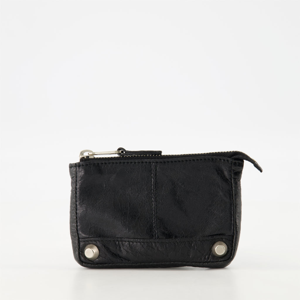 Petite maroquinerie Portemonnaie City Balenciaga Noir Homme