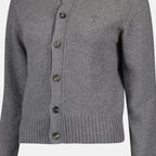 Malhas Cardigan Ami de Coeur en cachemire Ami PARIS Cinza Femme