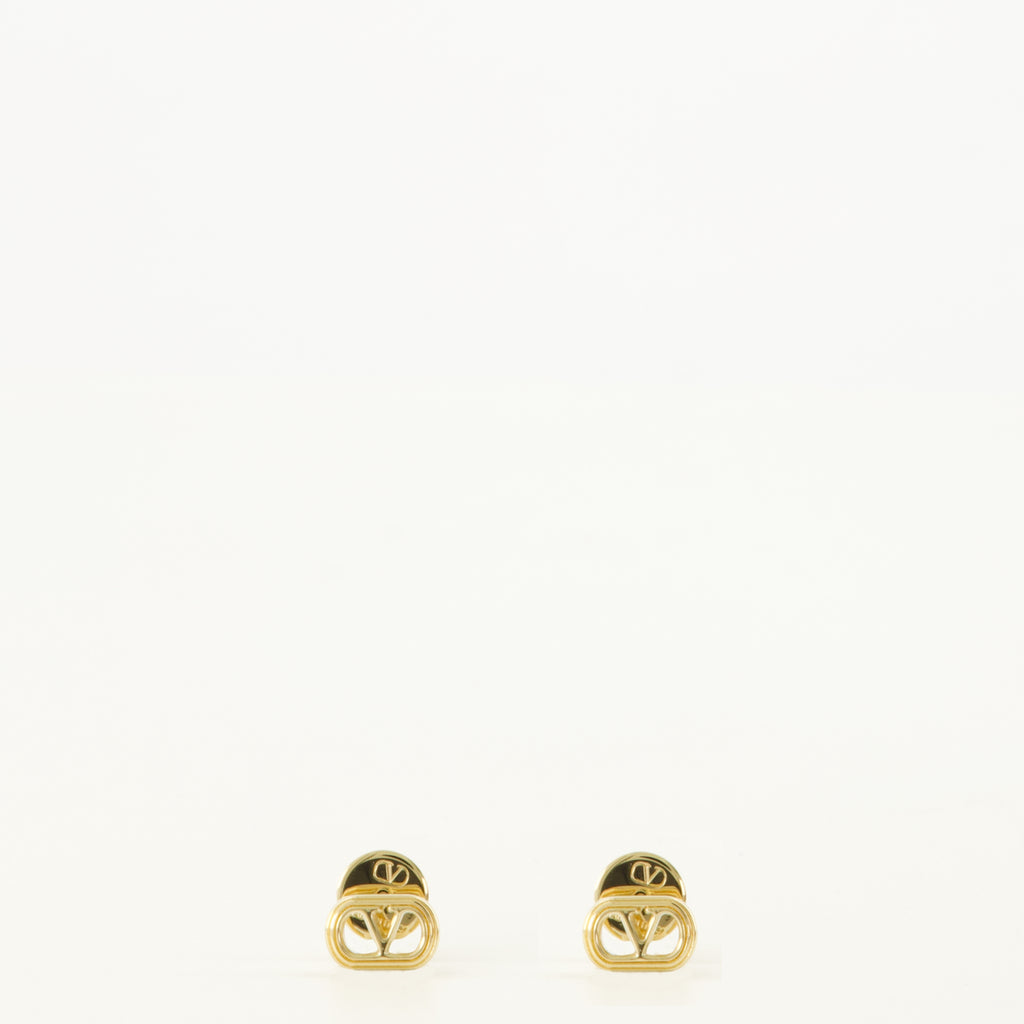 Bijoux Pendientes Ovalette Valentino Garavani Doré Femme