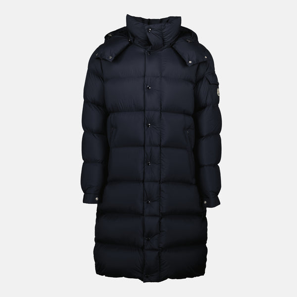 MONCLERシャンパンゴールド✴︎ロングダウンジャケット MONCLER（モンクレール） ダウンコート MOKA モカ ロゴ ワッペン