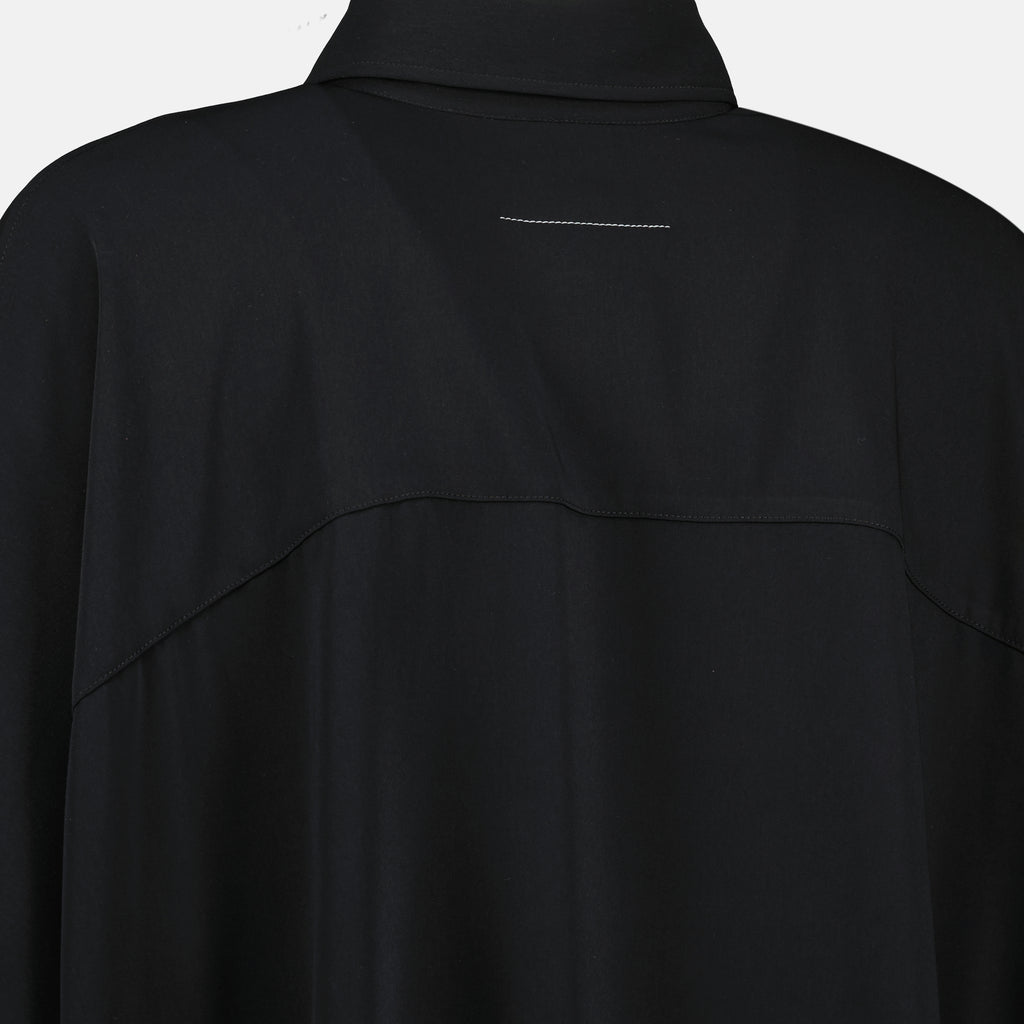 Image de l'article Chemise noir de la marque Mm6 pour Femme - Saison Printemps-Été 2026 - Vue détaillée_2