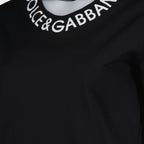 T-shirts F8T00Z FUGK4 n0000 black Dolce & Gabbana Black Femme