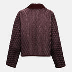Image of the Burberry Floristion jacket for women - Fall-Winter 2025 - Back view