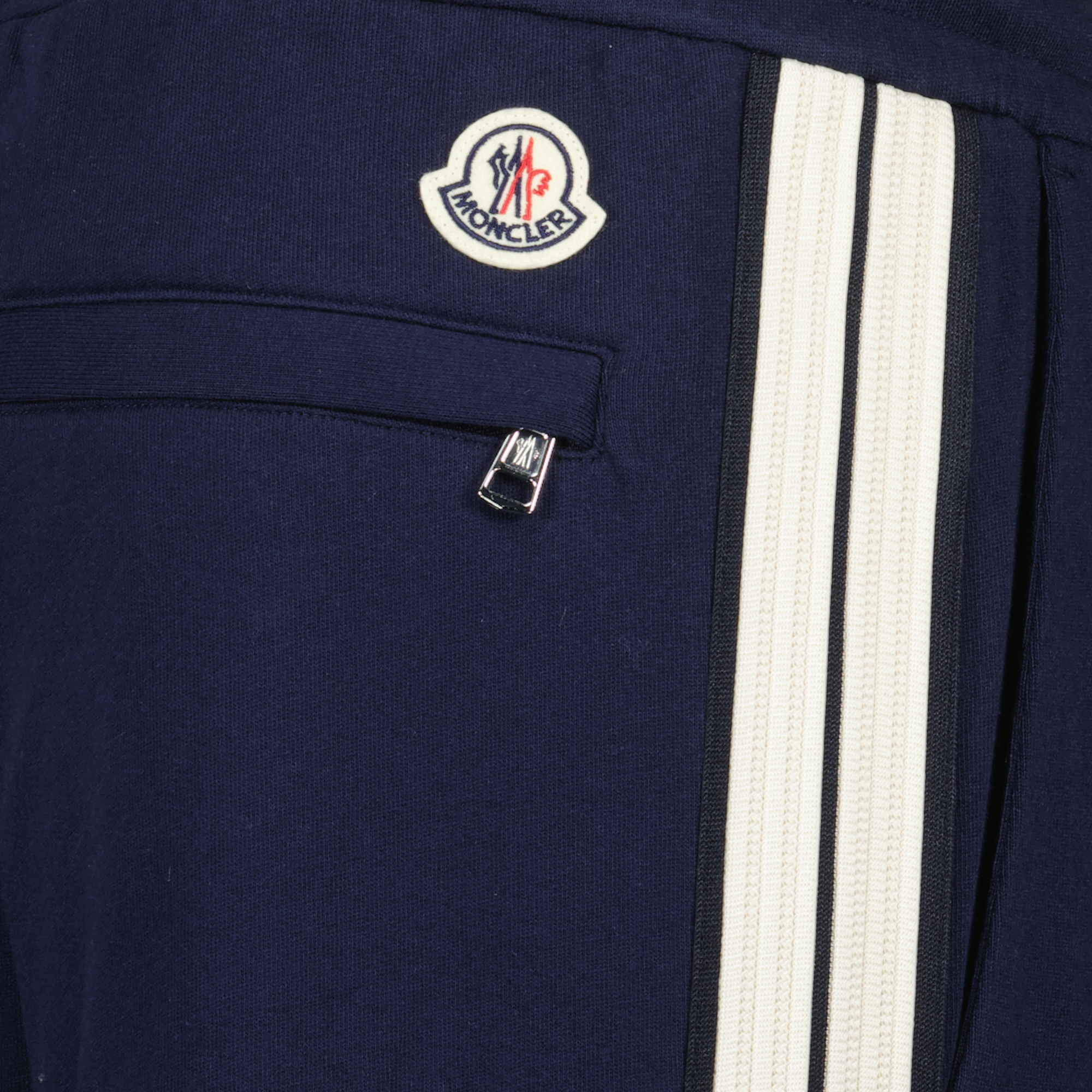 Pantalons Bas de survêtement Moncler Bleu foncé Homme