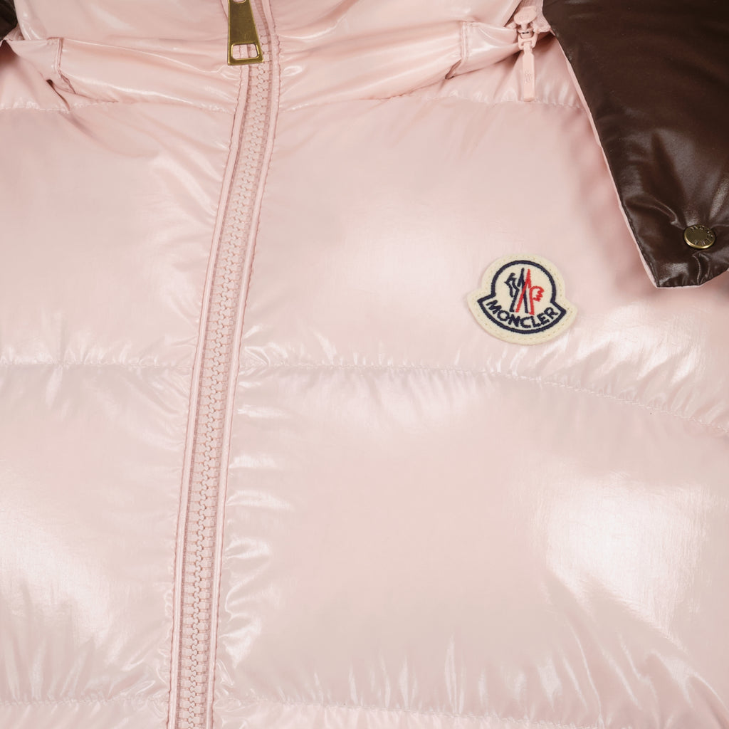Vestes Niverolle Pink Sleeveless Down Jacket Moncler Rose Femme