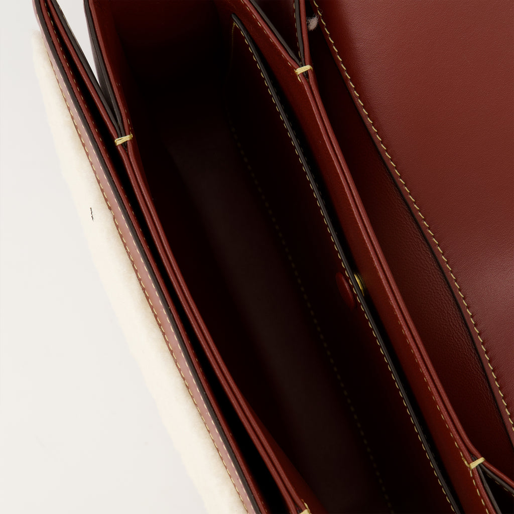 Image de l'article Sac en cuir et laine de la marque Valentino Garavani pour Femme - Saison Automne-Hiver 2025 - Vue détaillée_3