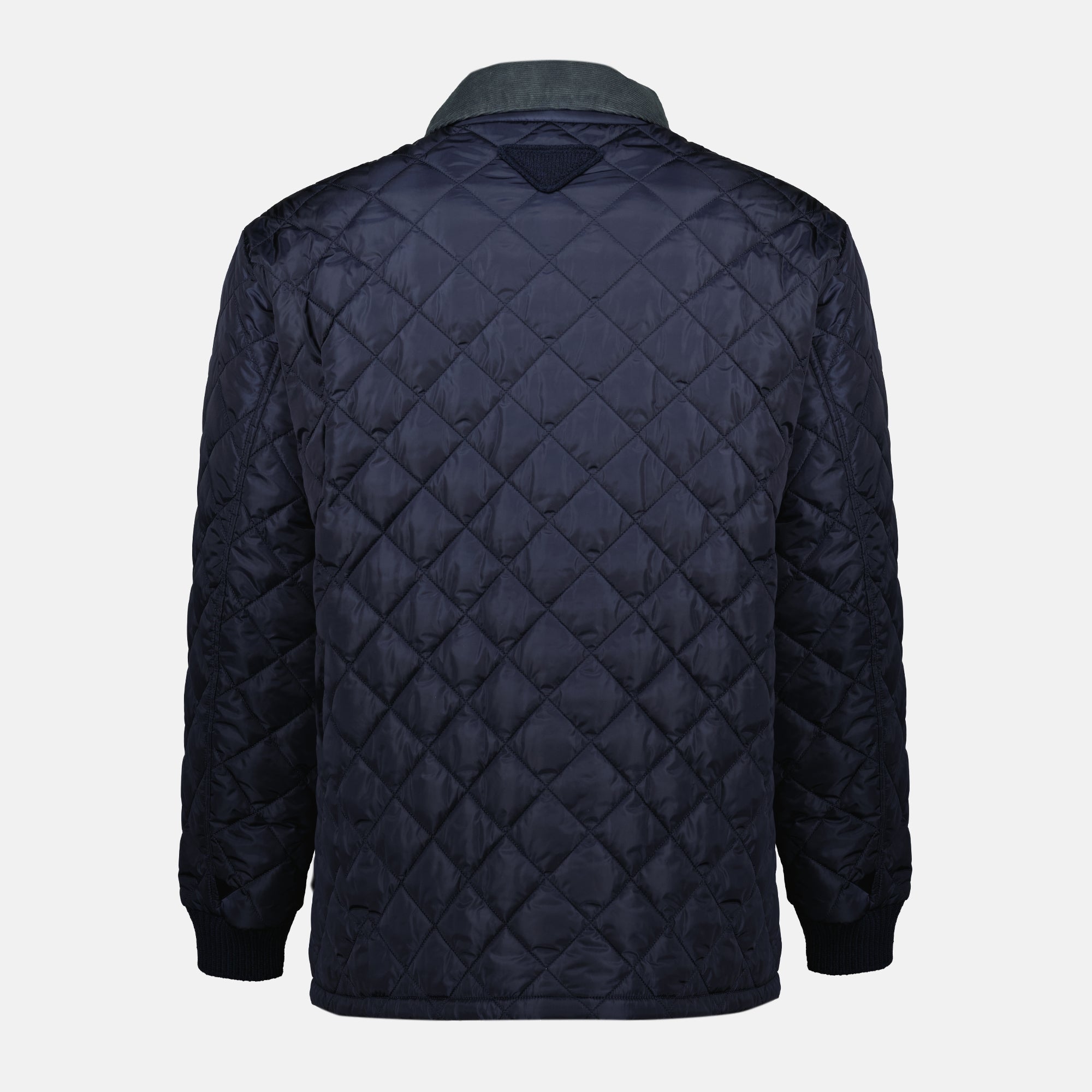 Image of the Prada Men's Quilted Jacket - Fall-Winter 2025 - Detailed View 2