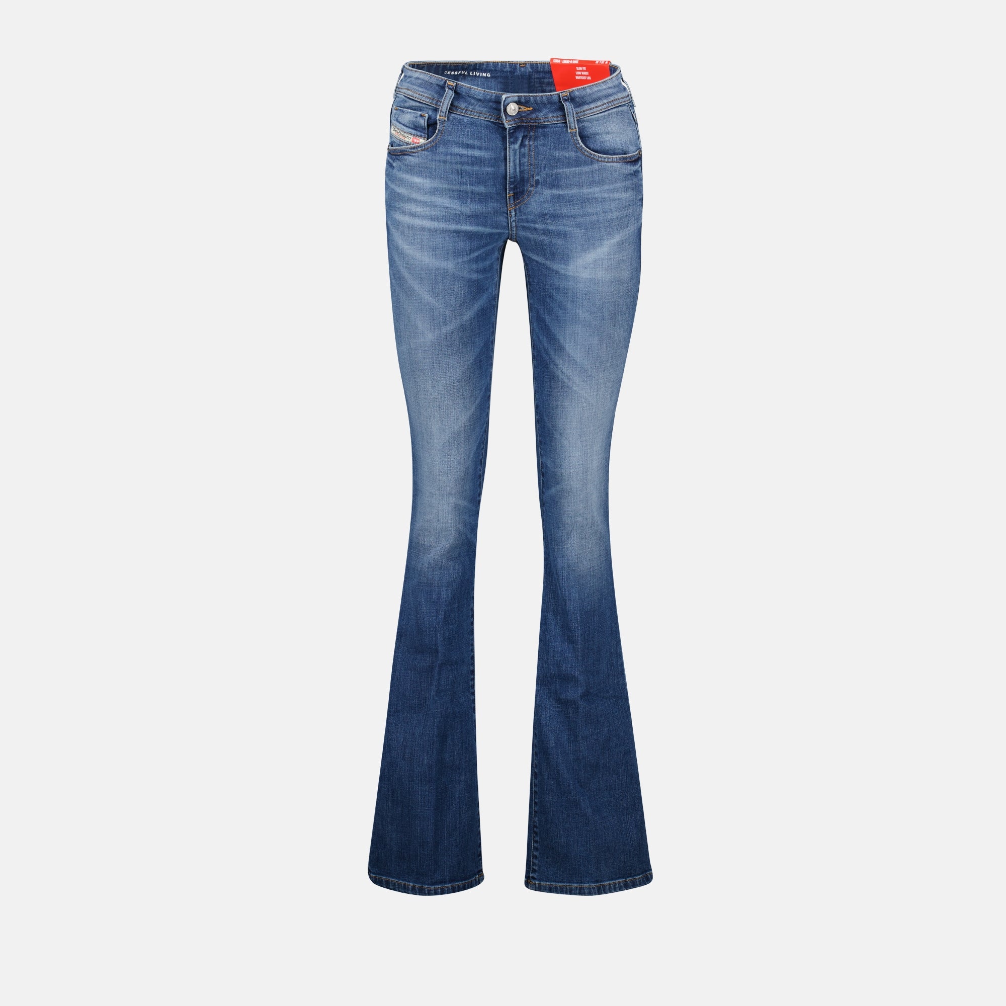 Hosen Jean bootcut 1969 Diesel Blau Femme