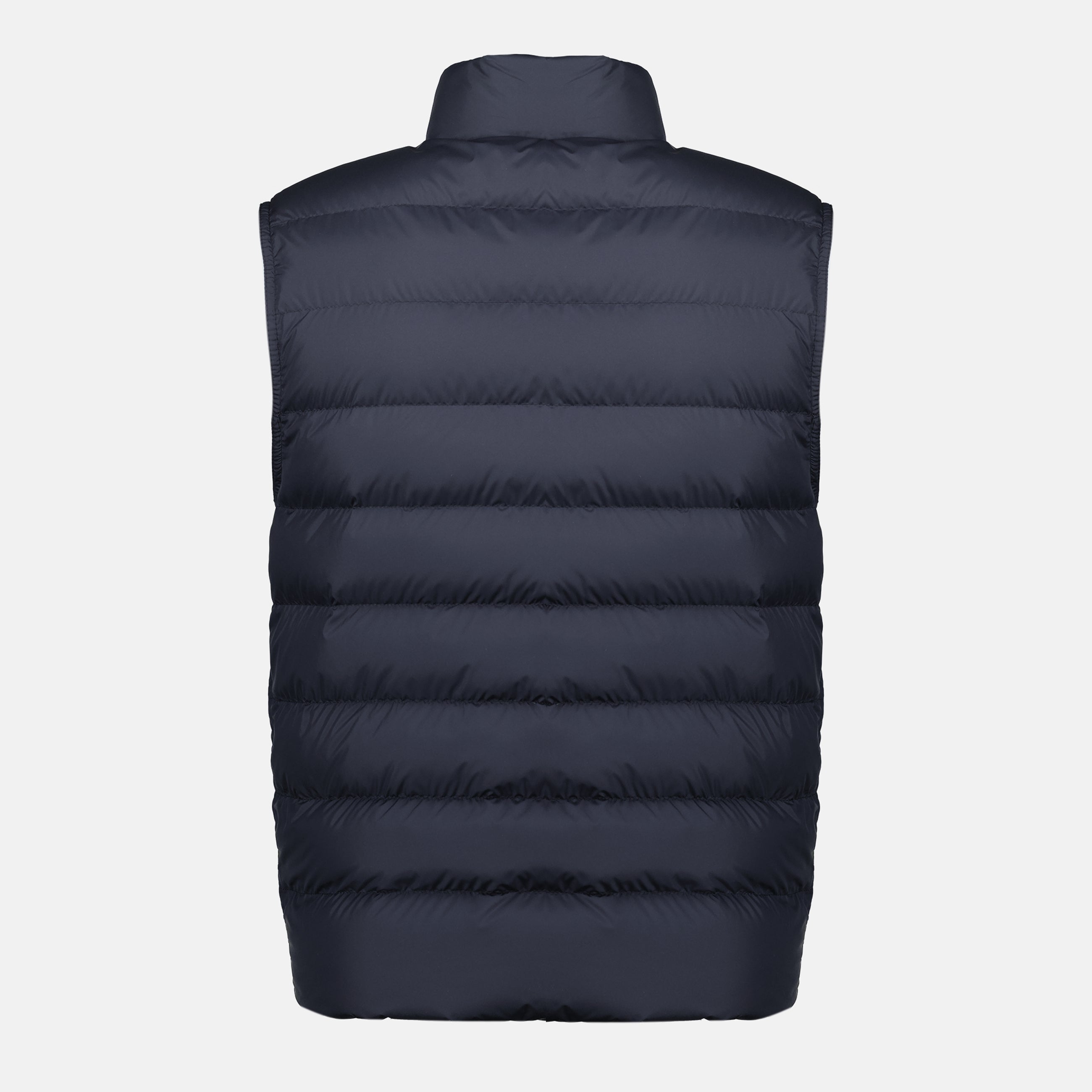 Bild des Moncler Herren Lechtal Marineblauen Gilets - Frühjahr-Sommer 2026 - Rückansicht