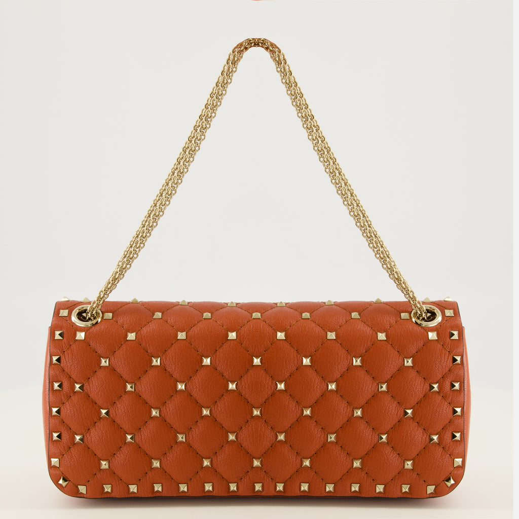 Sacs à main et épaule Bolso Rockstud Spike Naranja Valentino Garavani Orange Femme