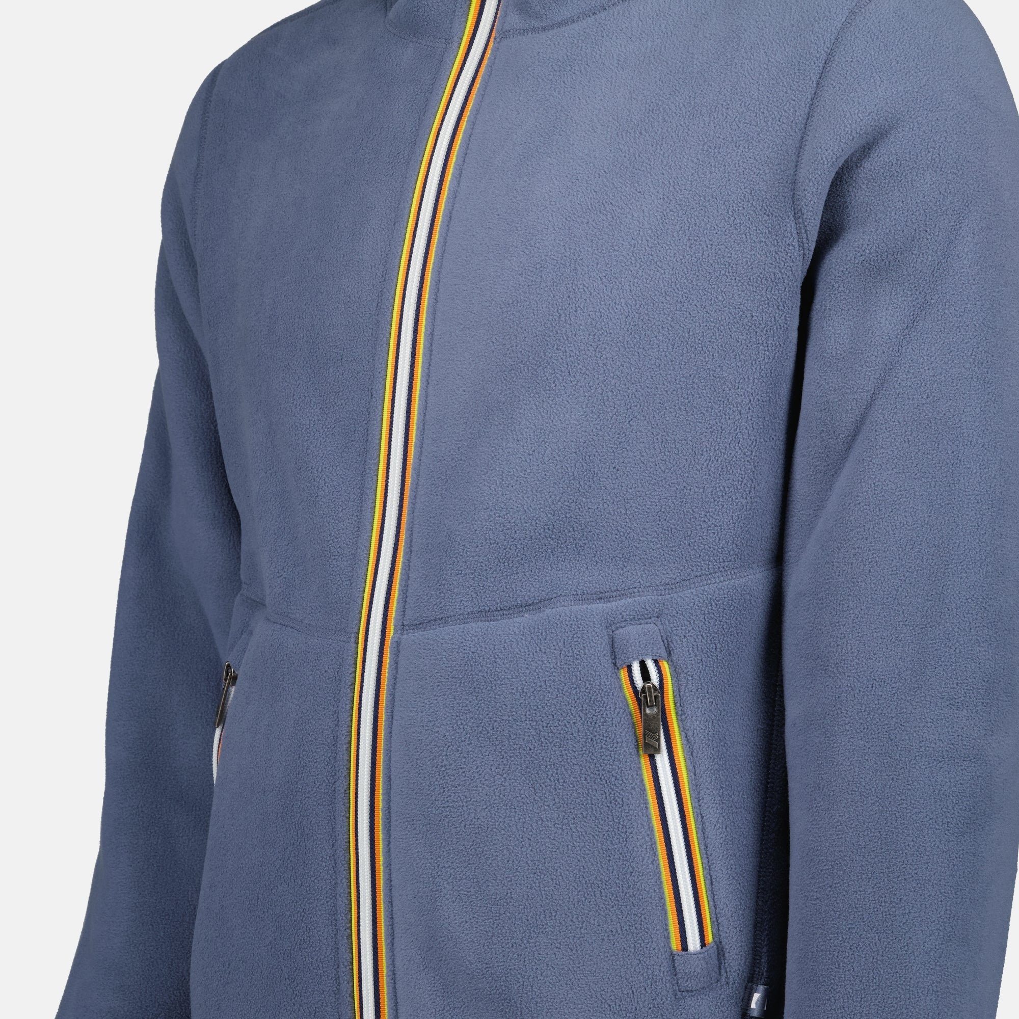 Vestes Veste Jack Sherpa réversible K-Way Gris Homme