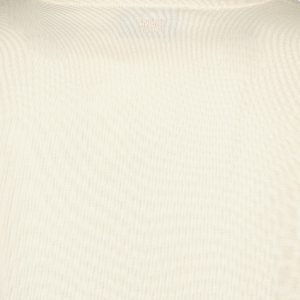 T-shirts T-shirt patch Ami Paris Ami PARIS Beige Unisexe