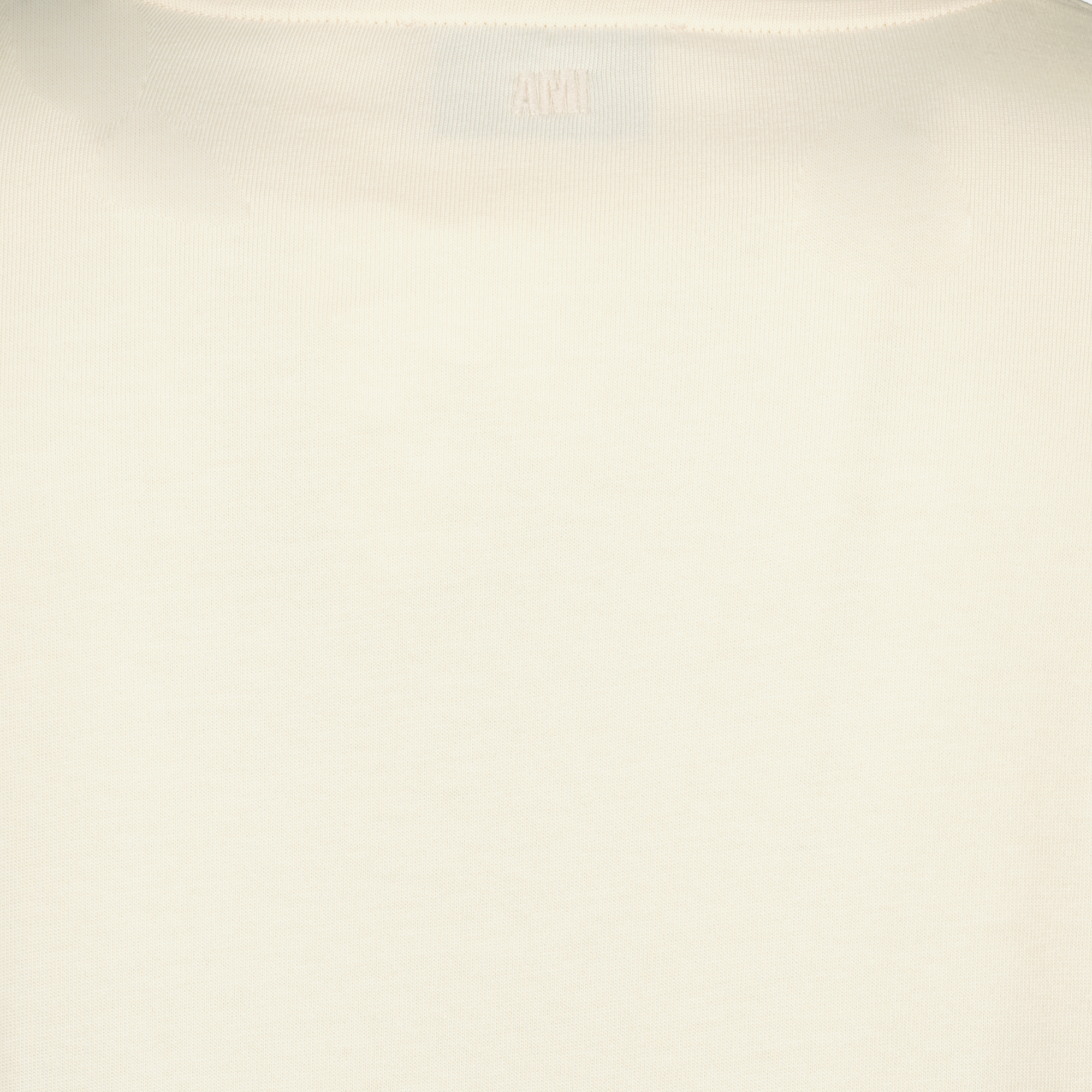 T-shirts T-shirt patch Ami Paris Ami PARIS Beige Unisexe