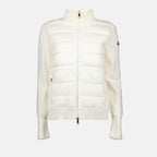 Giacche Veste bi-matière Moncler Bianco Femme