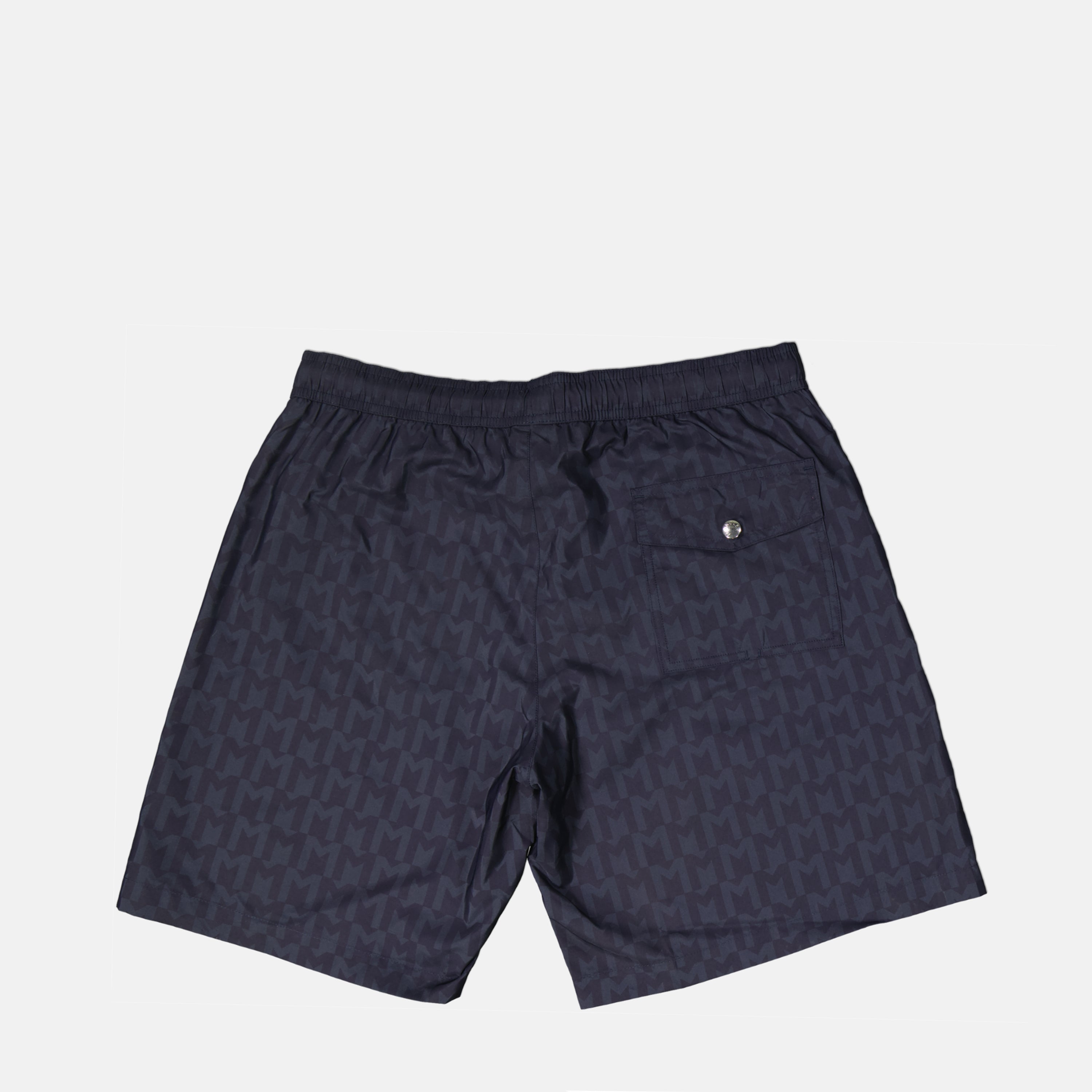 Image de l'article Short de bain monogrammé de la marque Moncler pour Homme - Saison Automne-Hiver 2024 - Vue de Dos