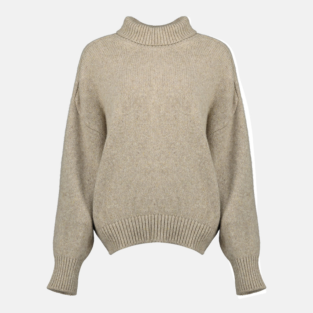 Imagen del artículo suéter de cuello alto Willem de la marca Khaite para mujer - Temporada Otoño-Invierno 2025 - Vista Frontal