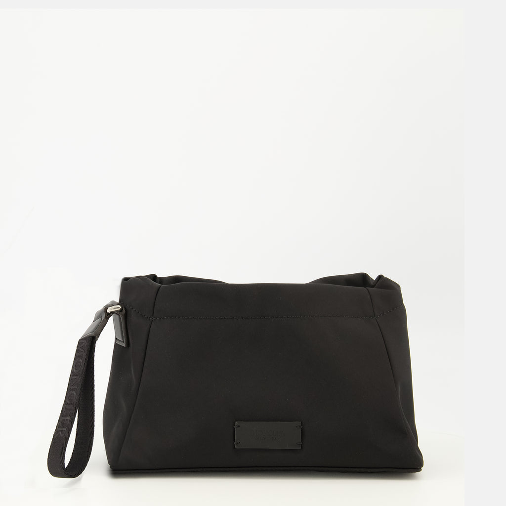 Image de l'article Pochette Trick noir de la marque Moncler pour Femme - Saison Printemps-Été 2026 - Vue de Dos