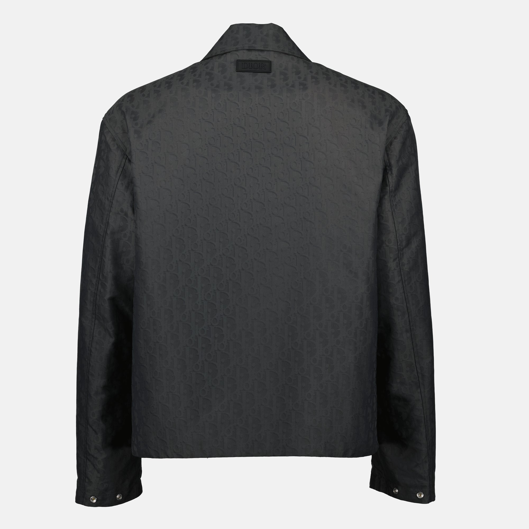 Imagen del Blouson Dior Oblique de la marca Dior para Hombre - Temporada Otoño-Invierno 2025 - Vista Trasera