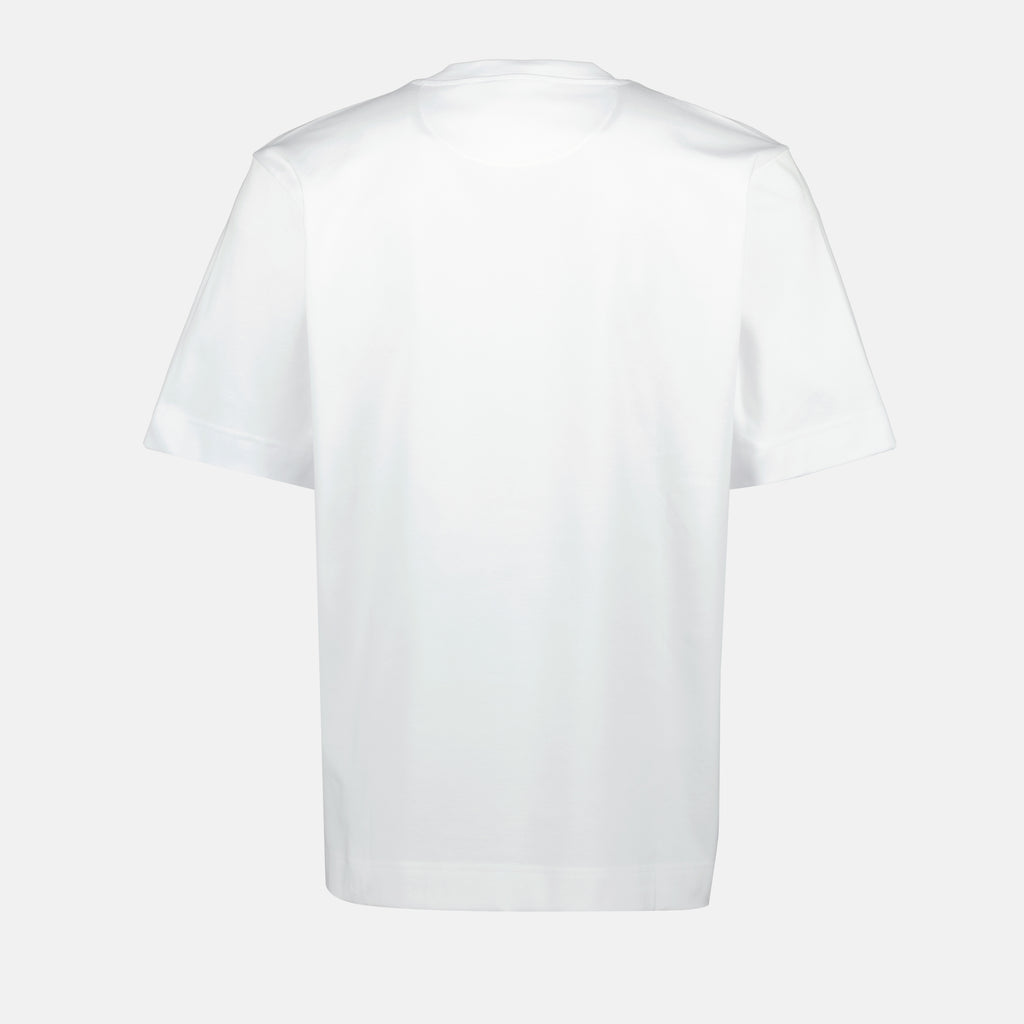 T-shirts T-shirt en coton Fendi Blanc Homme