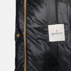 Image of the Moncler Castelnou brown quilted down jacket for women - Fall-Winter 2025 - Detailed View_2