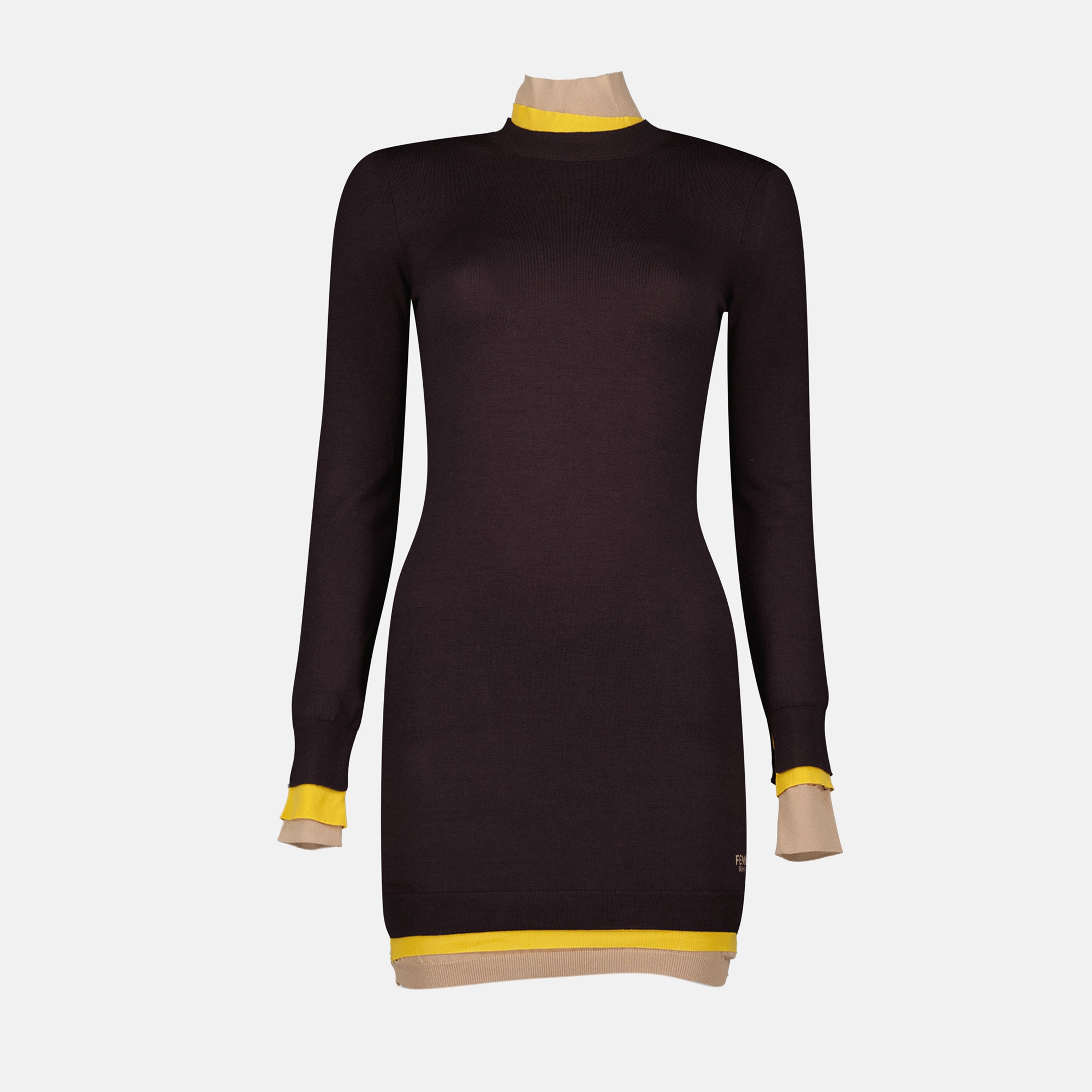 Abiti Abito in Lana Fendi Viola Femme