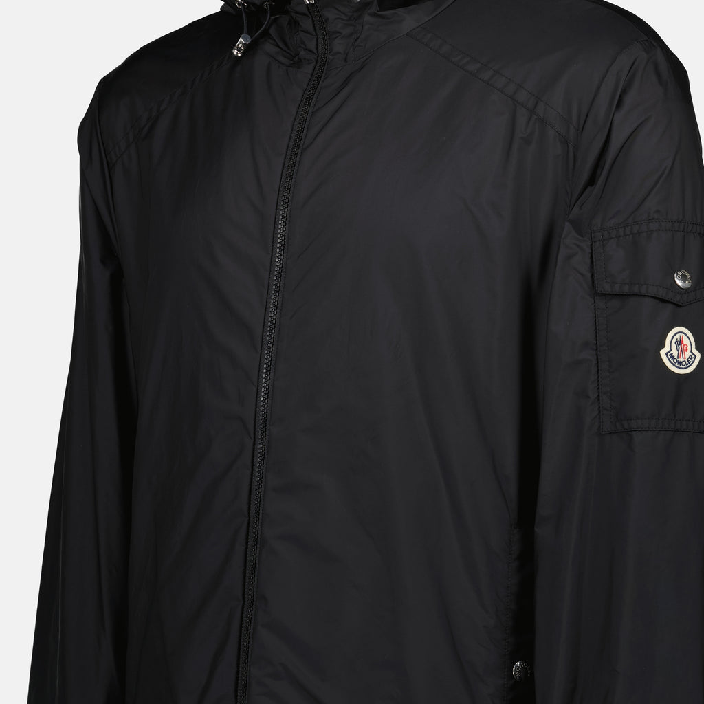 Chaquetas Cortavientos Etiache con Capucha Moncler Negro Homme