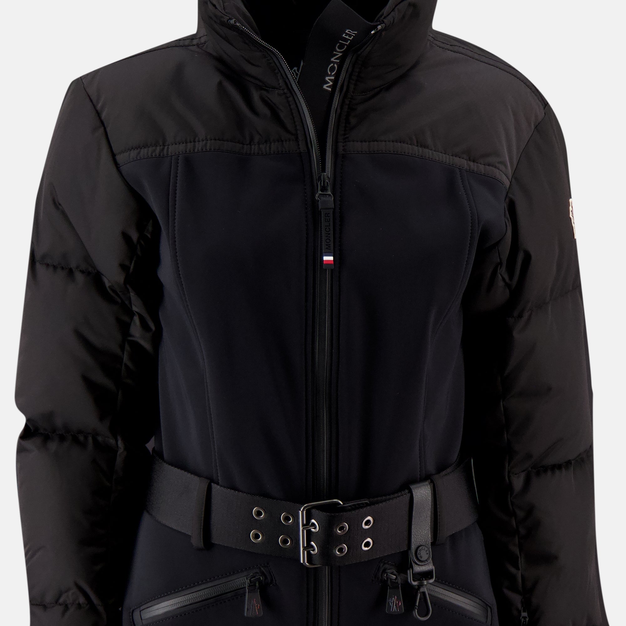 Image de l'article Combinaison de ski noir de la marque Moncler Grenoble pour Femme - Saison Automne-Hiver 2025 - Vue détaillée_2