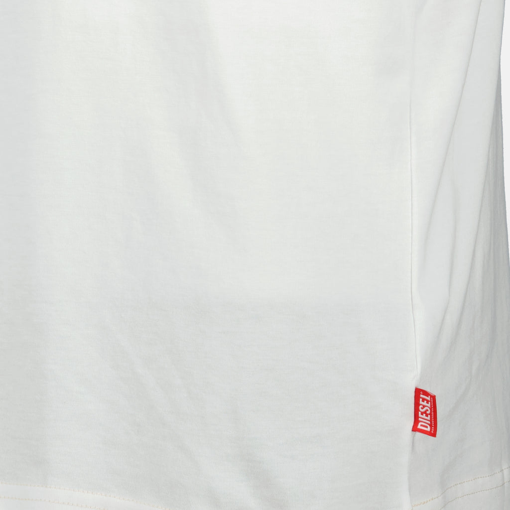 T-shirts T-Shirt T-Adjust-V5 Weiß Diesel Blanc Homme
