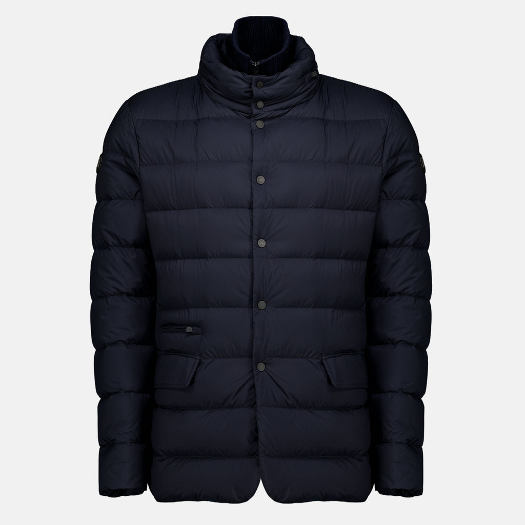 Manteaux Elarune Navy Blue Down Jacket Moncler Bleu foncé Homme