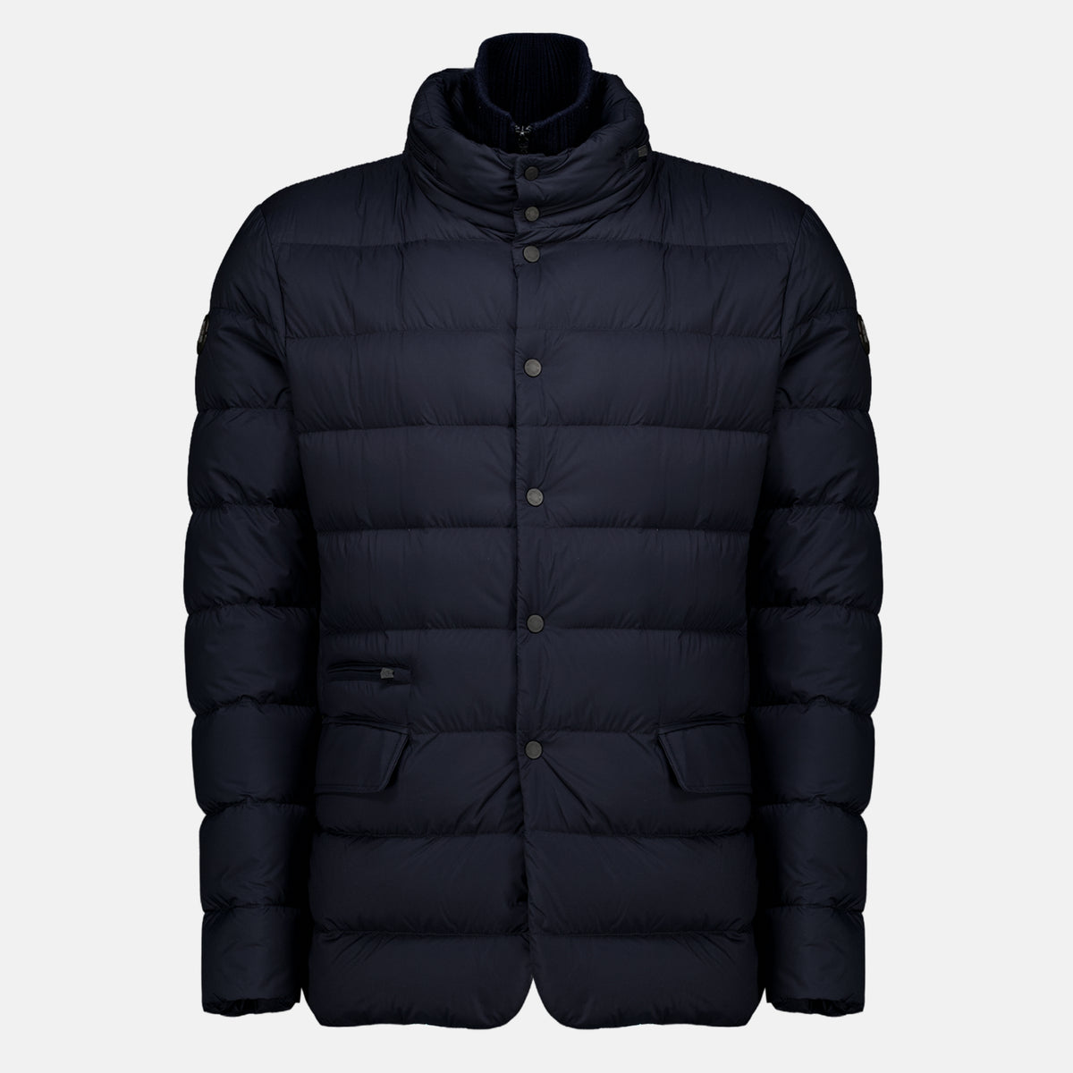 Manteaux Elarune Navy Blue Down Jacket Moncler Bleu foncé Homme