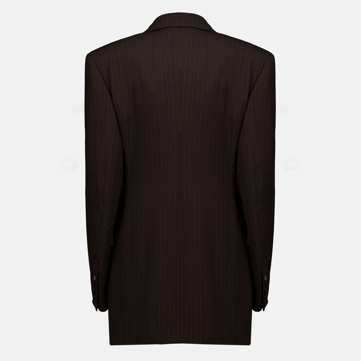 Vestes Blazer marron à rayures Saint Laurent Marron Femme