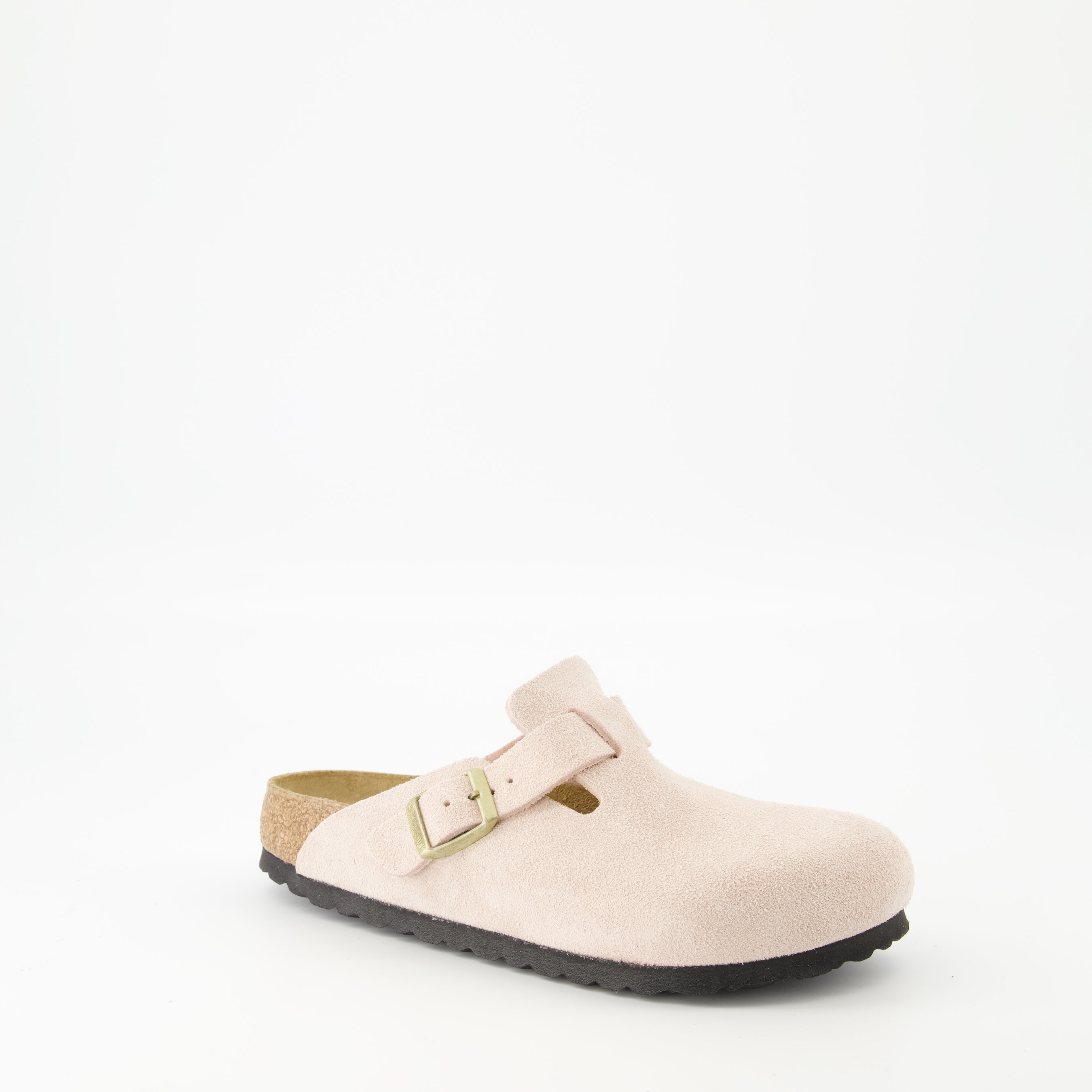 Chaussures ouvertes Mules Boston Birkenstock Rose Femme