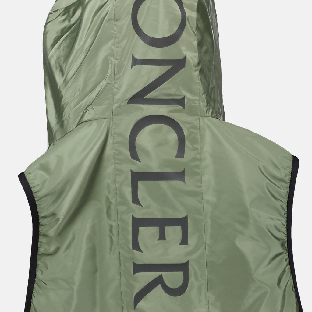 Vestes Veste sans manches Moretan Moncler Vert Homme