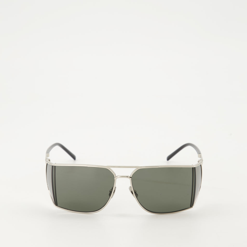 Glasses SL 750 Sunglasses Saint Laurent Silver Unisex