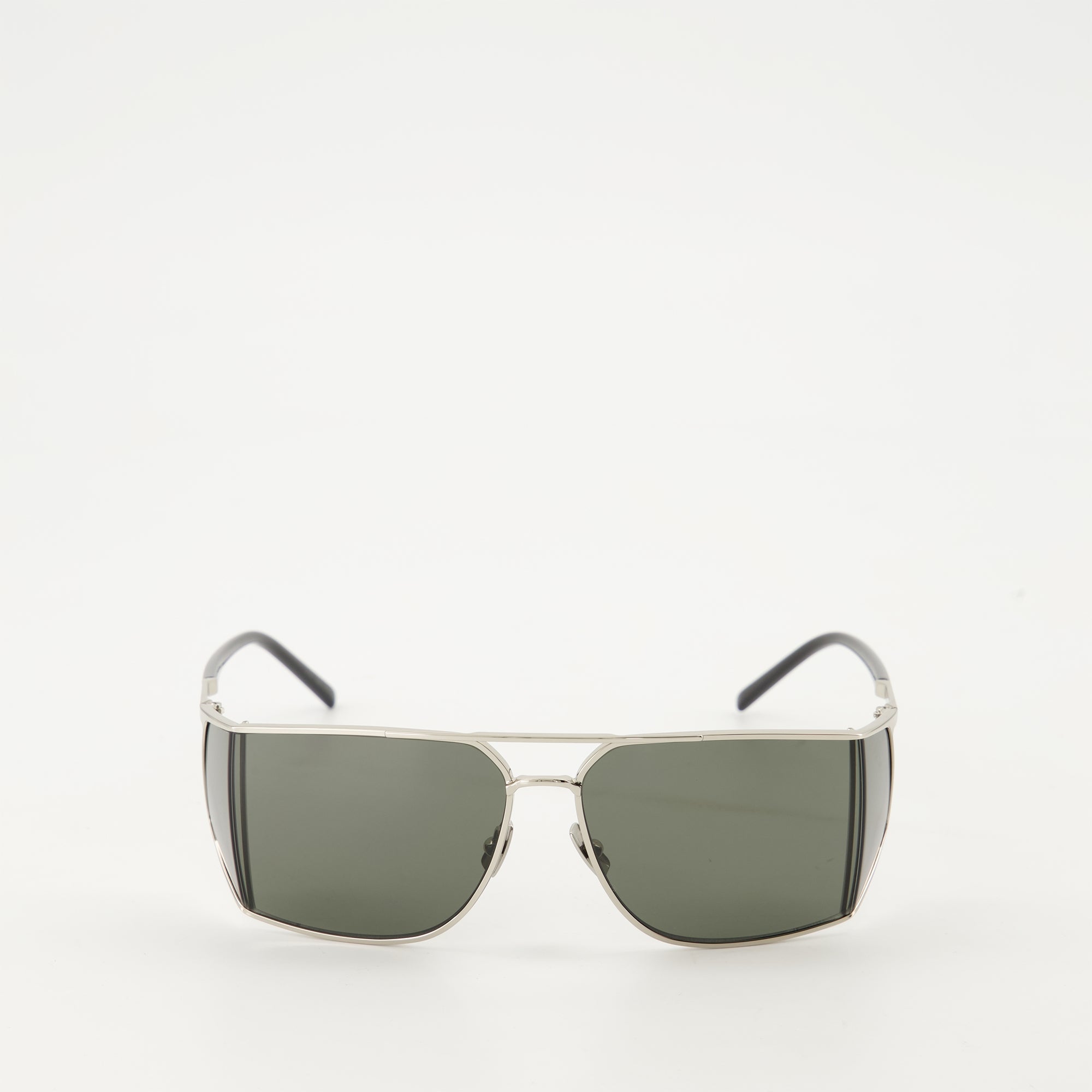 Glasses SL 750 Sunglasses Saint Laurent Silver Unisex
