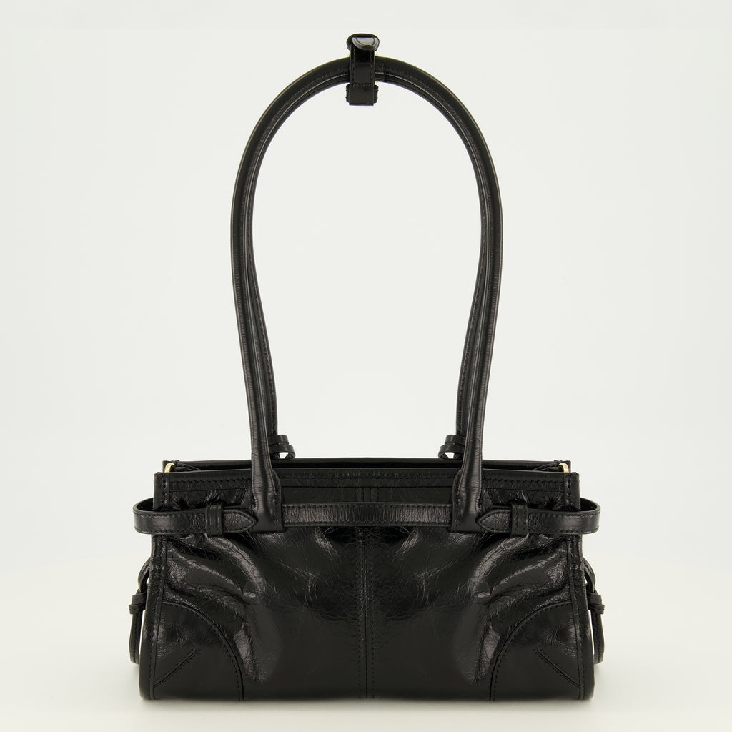 Sacs à main et épaule Mini sac Bonnie en cuir Prada Noir Femme
