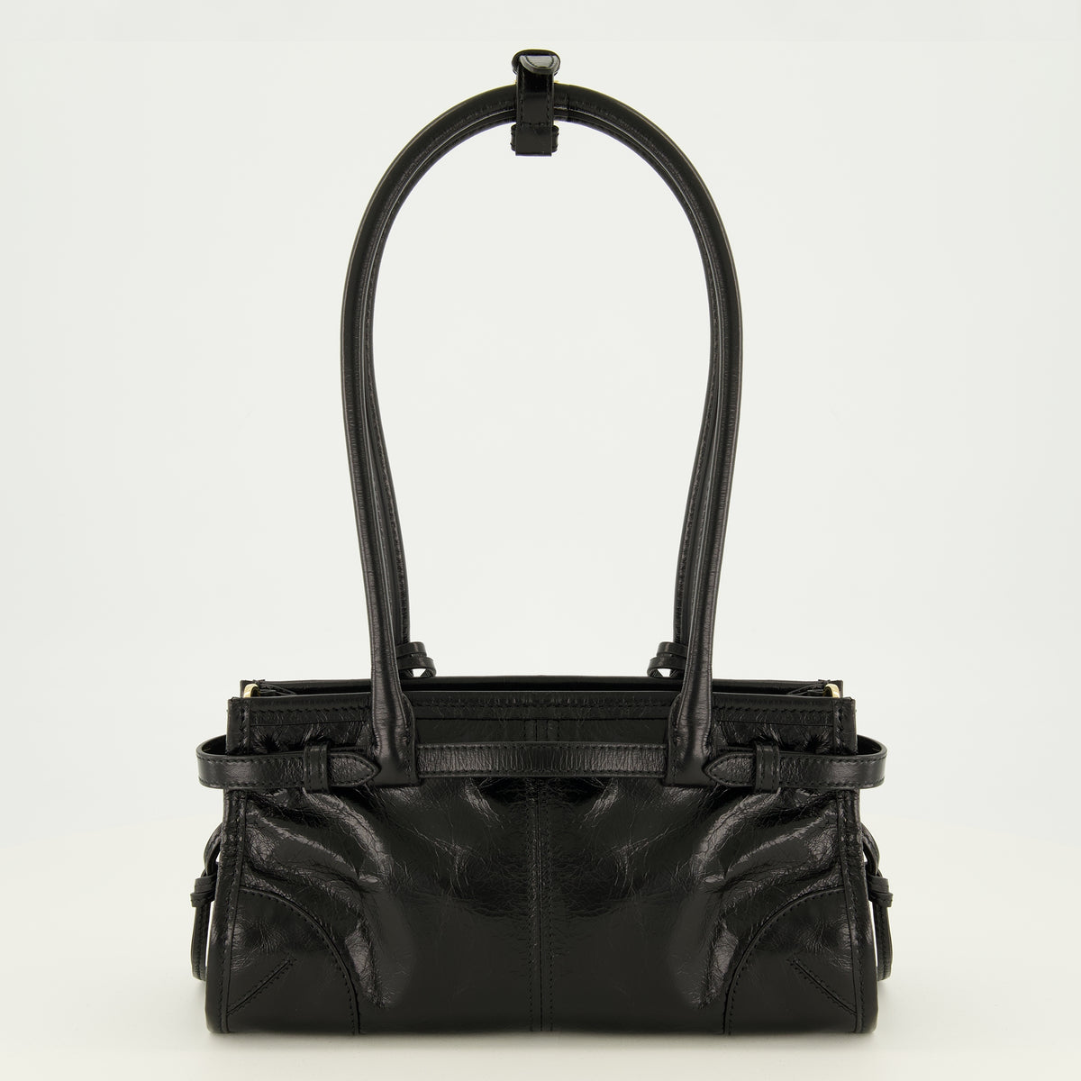 Sacs à main et épaule Mini sac Bonnie en cuir Prada Noir Femme
