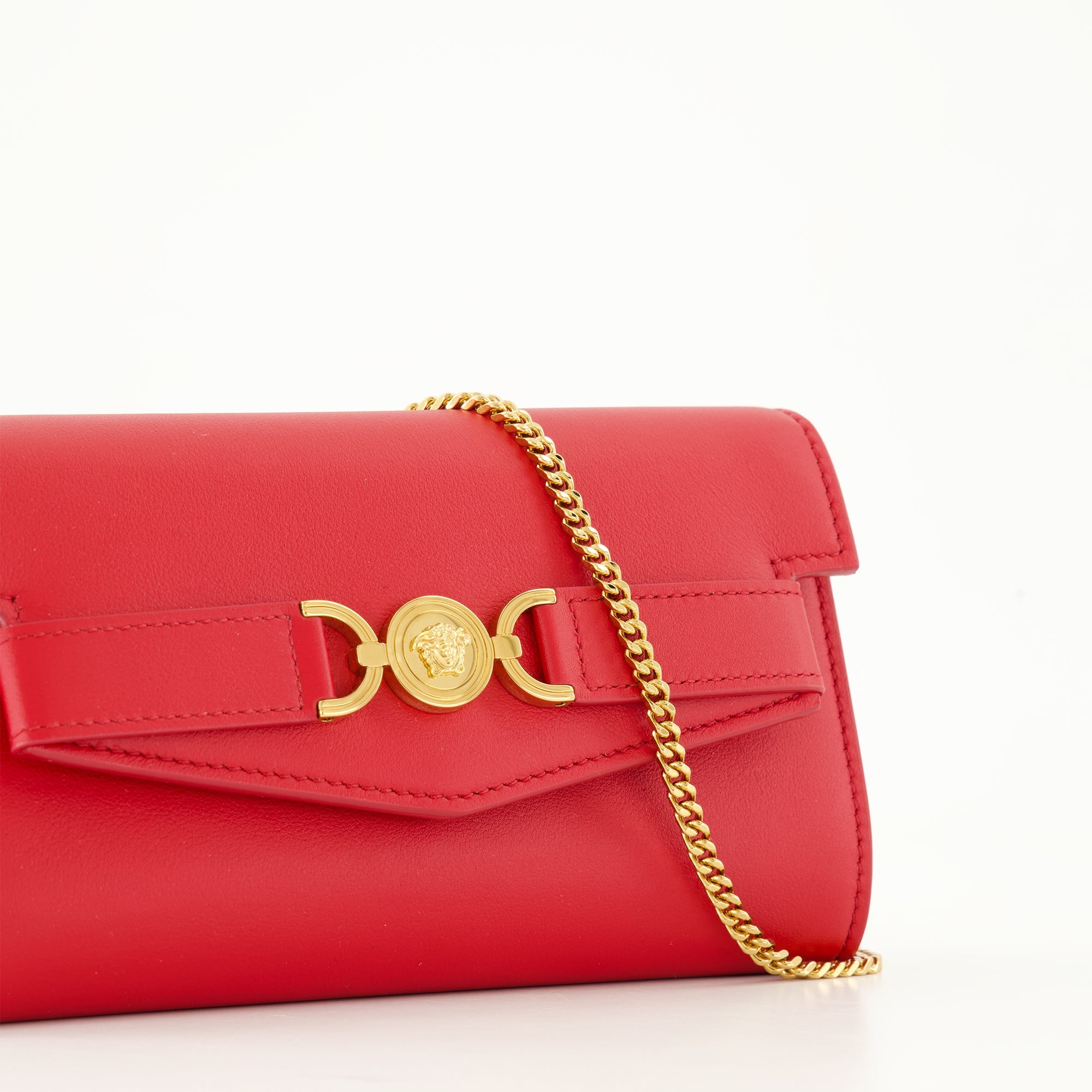 Petite maroquinerie Pochette Medusa '95 Versace Rouge Femme