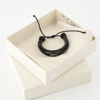 Gioielli Bracciale Multitour Cassandre Saint Laurent Nero Femme